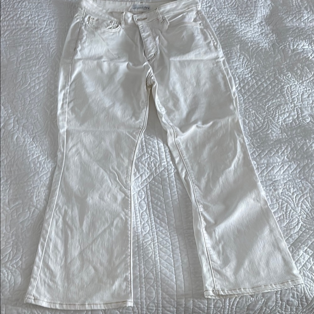 White Flare Jeans